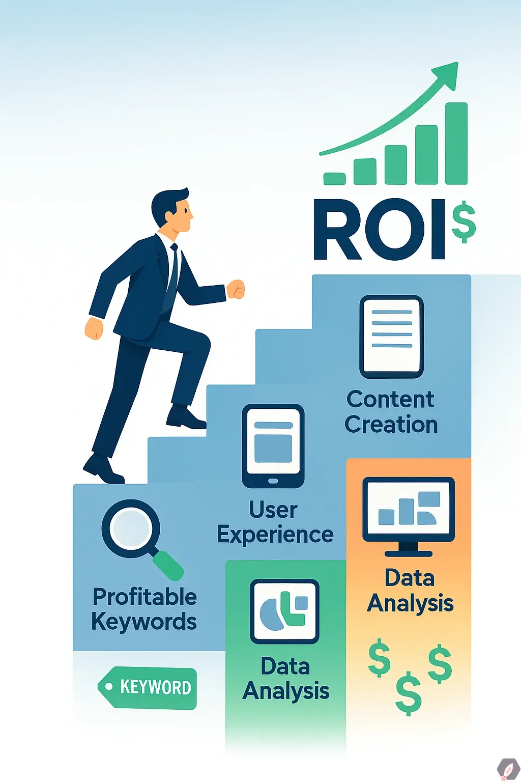 روشهای افزایش ROI در سئو- بلد سئو