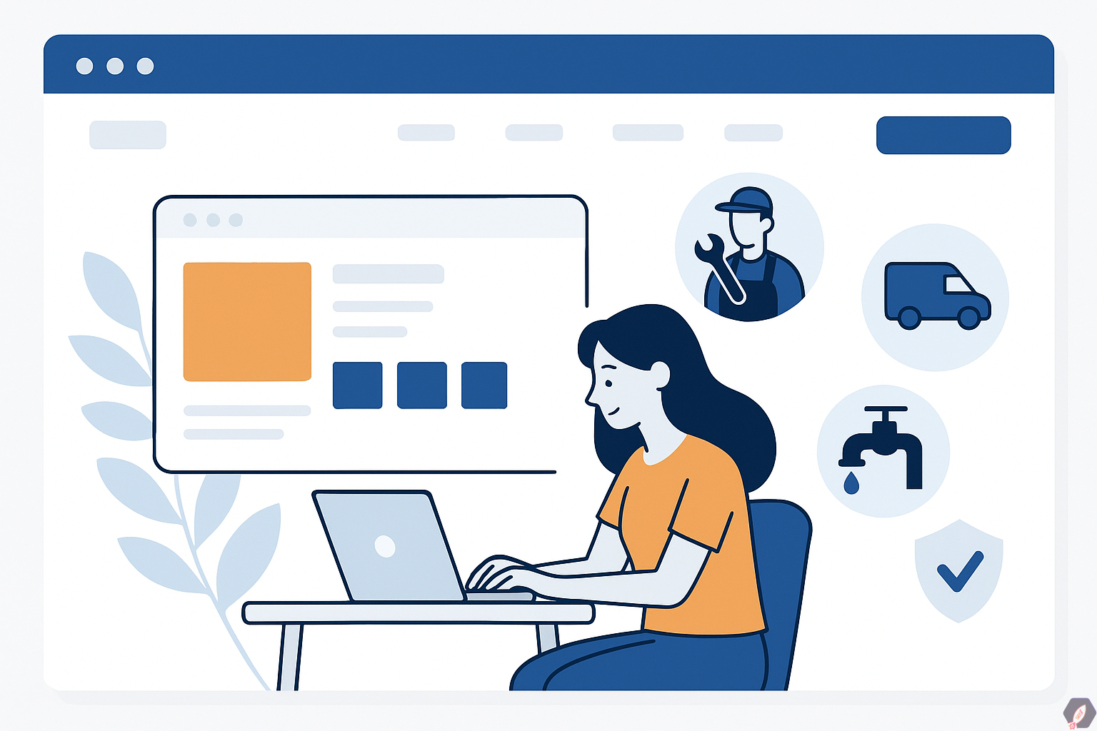 طراحی سایت خدماتی