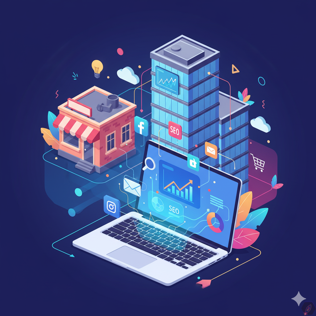اصول پایهای بازاریابی دیجیتال برای کسبوکارهای کوچک
