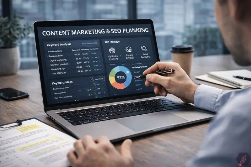 برنامهریزی و استراتژی سئو برای رشد سایت